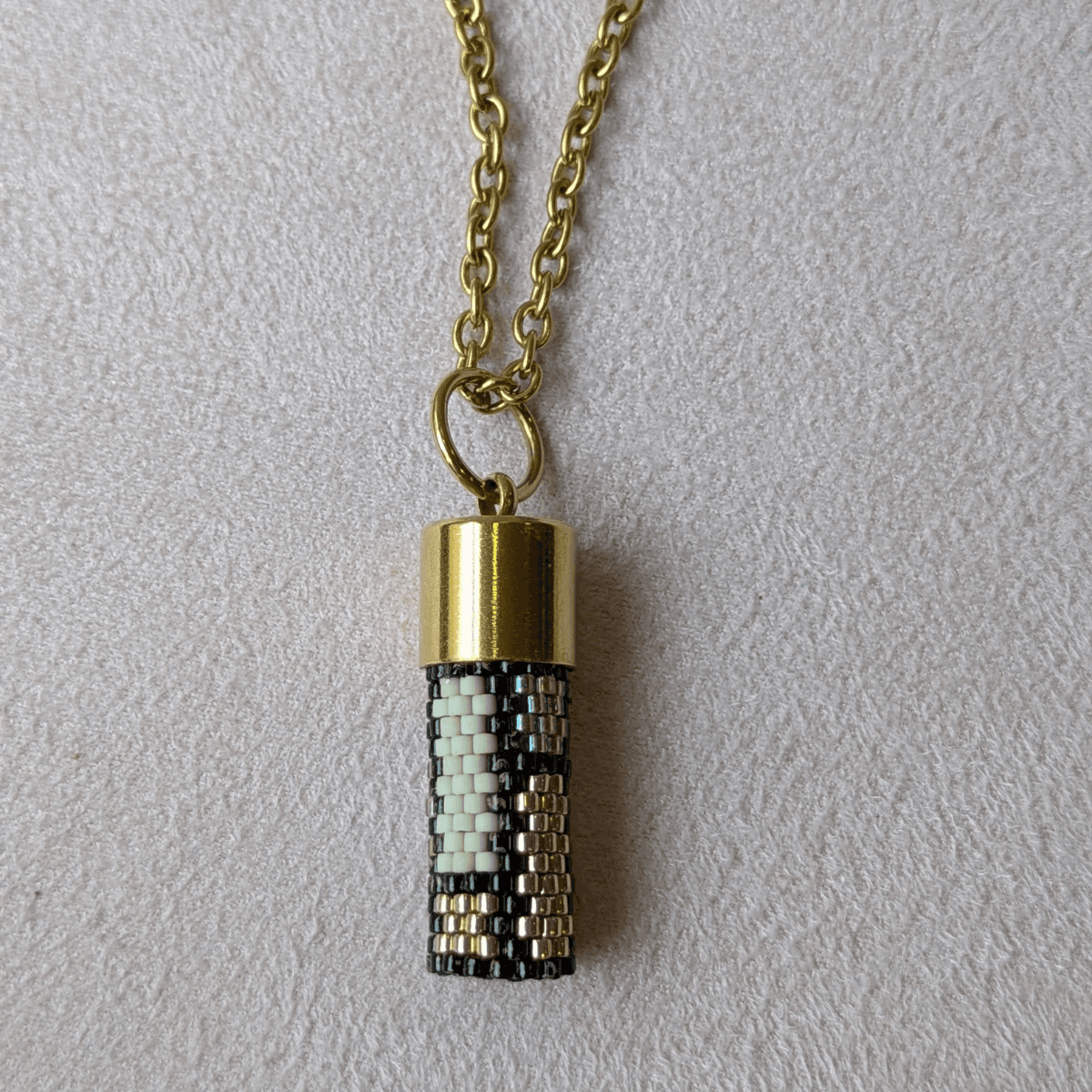 Pendentif TALISMAN - noir — visuel 2