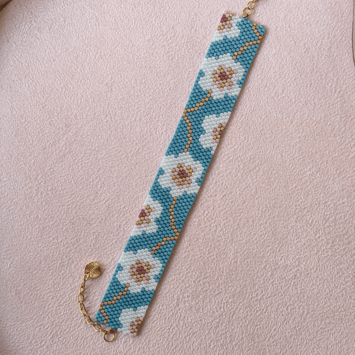 Bracelet FLEUR DE POMMIER  — visuel 3