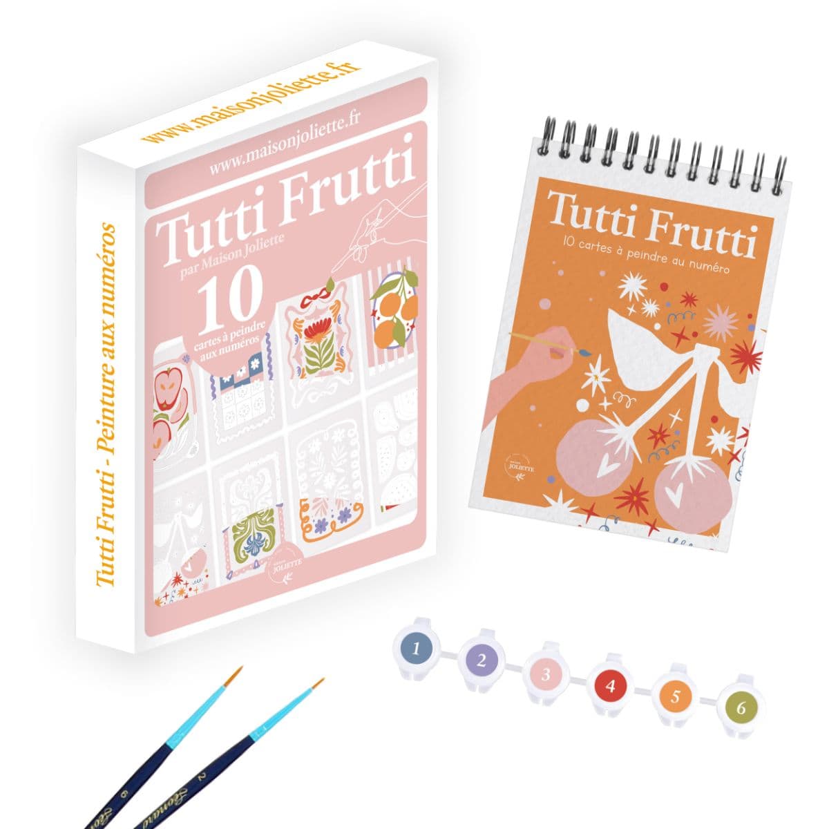 TUTTI FRUTTI - Peinture numero Maison Joliette